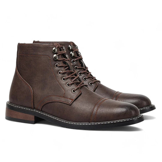 Gert | Vintage Cap-Toe Derby Stiefel